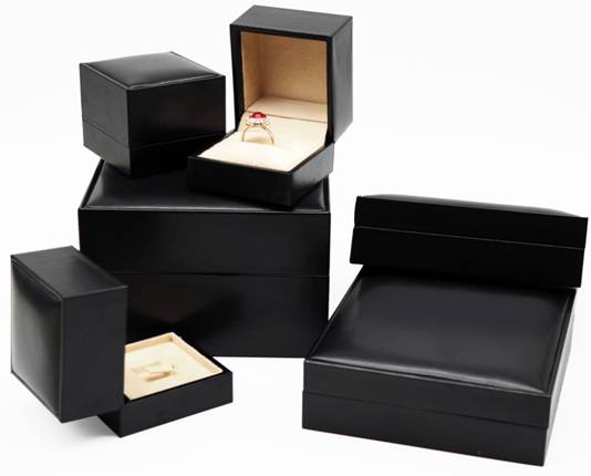 Jewelry boxes in a set